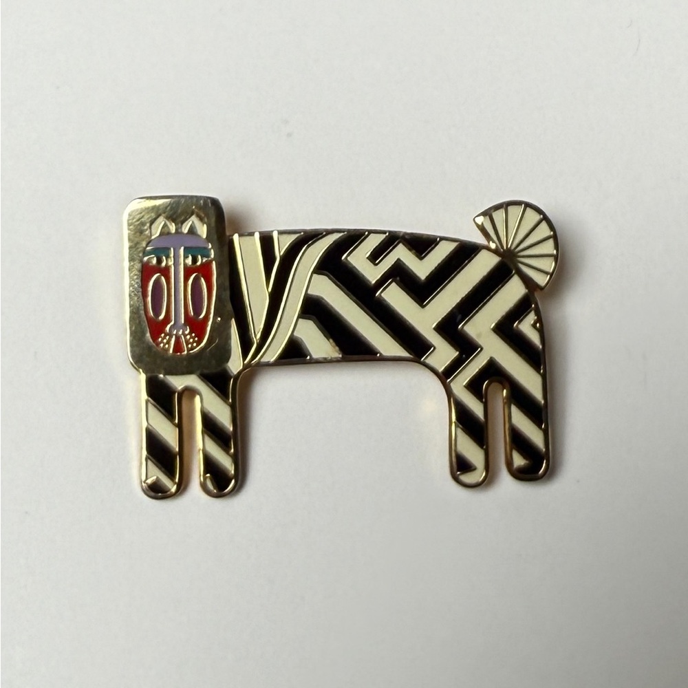 VTG Laurel Burch Zzzebra brooch - lovely!!